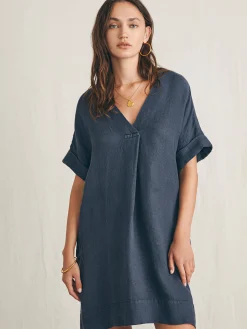Dresses|Swim^Faherty Brand Sanibel Basketweave Dress - Washed Black
