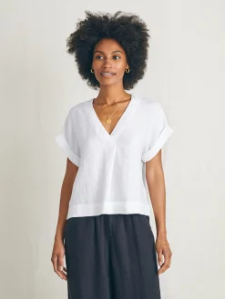 Shirts & Tops^Faherty Brand Sanibel Top - Bright White