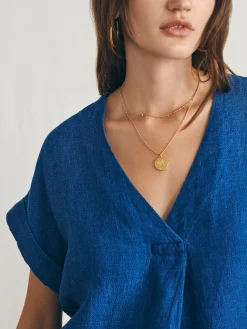 Shirts & Tops^Faherty Brand Sanibel Top - Indigo