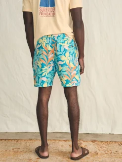 Swim^Faherty Brand Shorelite Active Swim Short (7