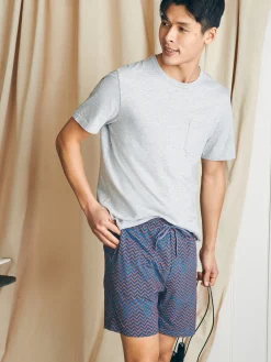 Swim^Faherty Brand Shorelite Active Swim Short (7