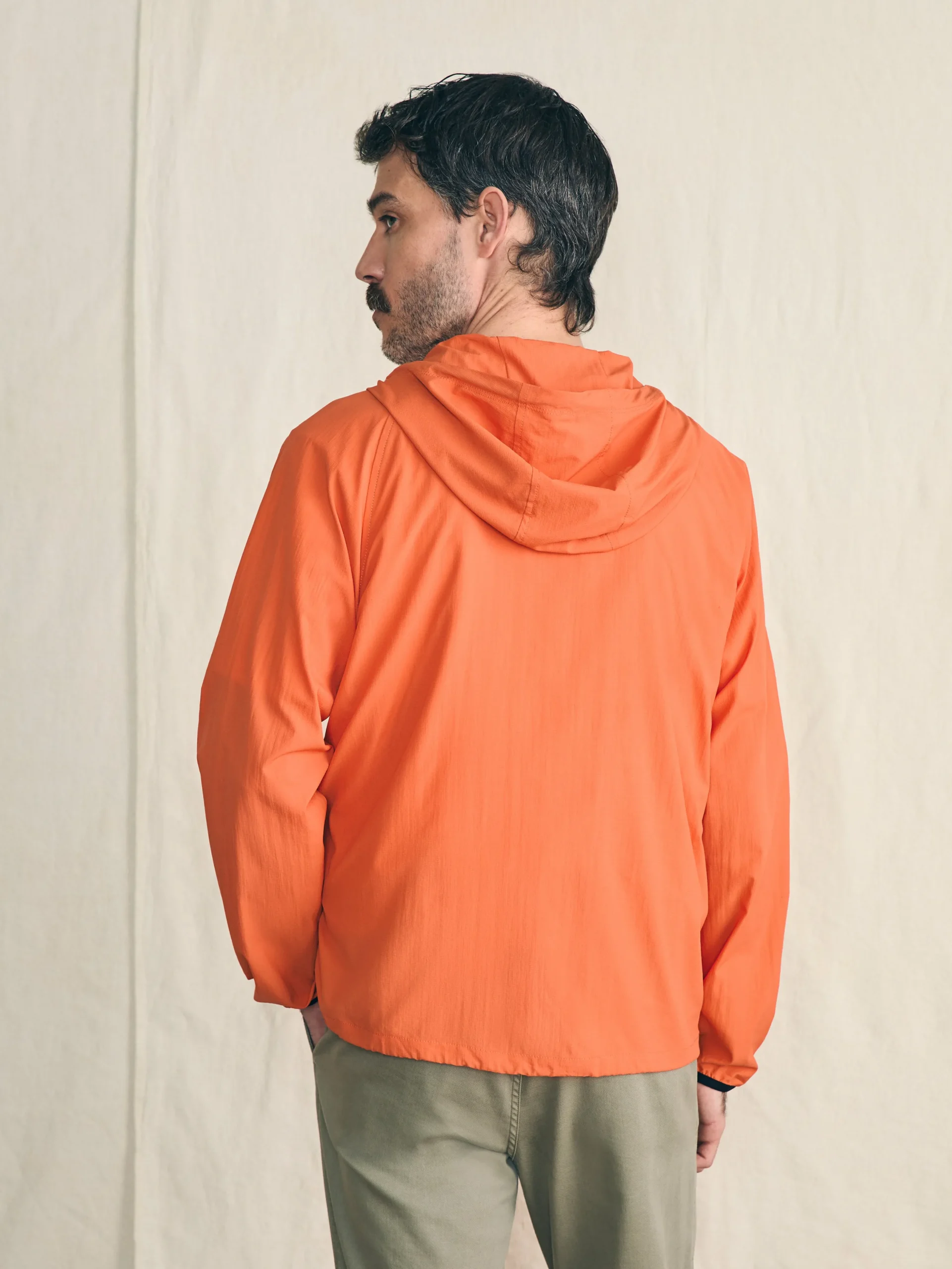 Jackets & Vests^Faherty Brand Shorelite Packable Anorak - Isle Orange