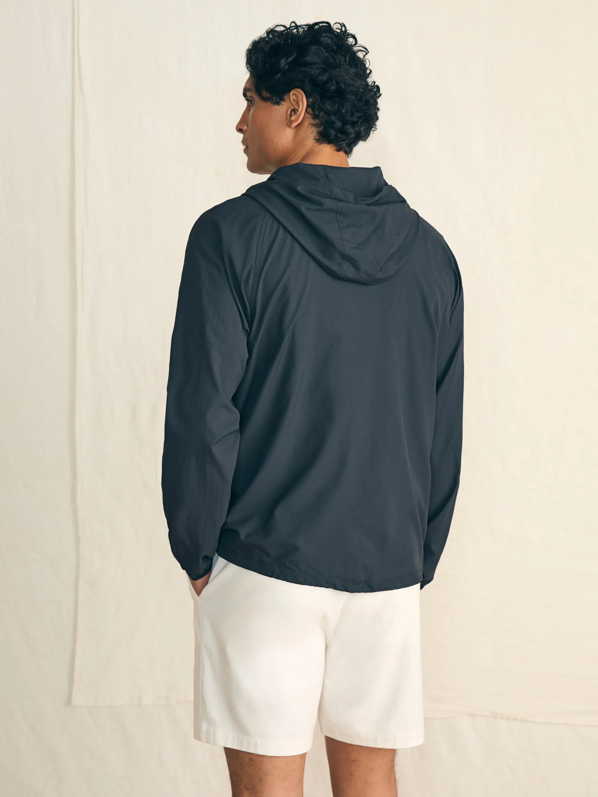 Jackets & Vests^Faherty Brand Shorelite Packable Anorak - Summit Black