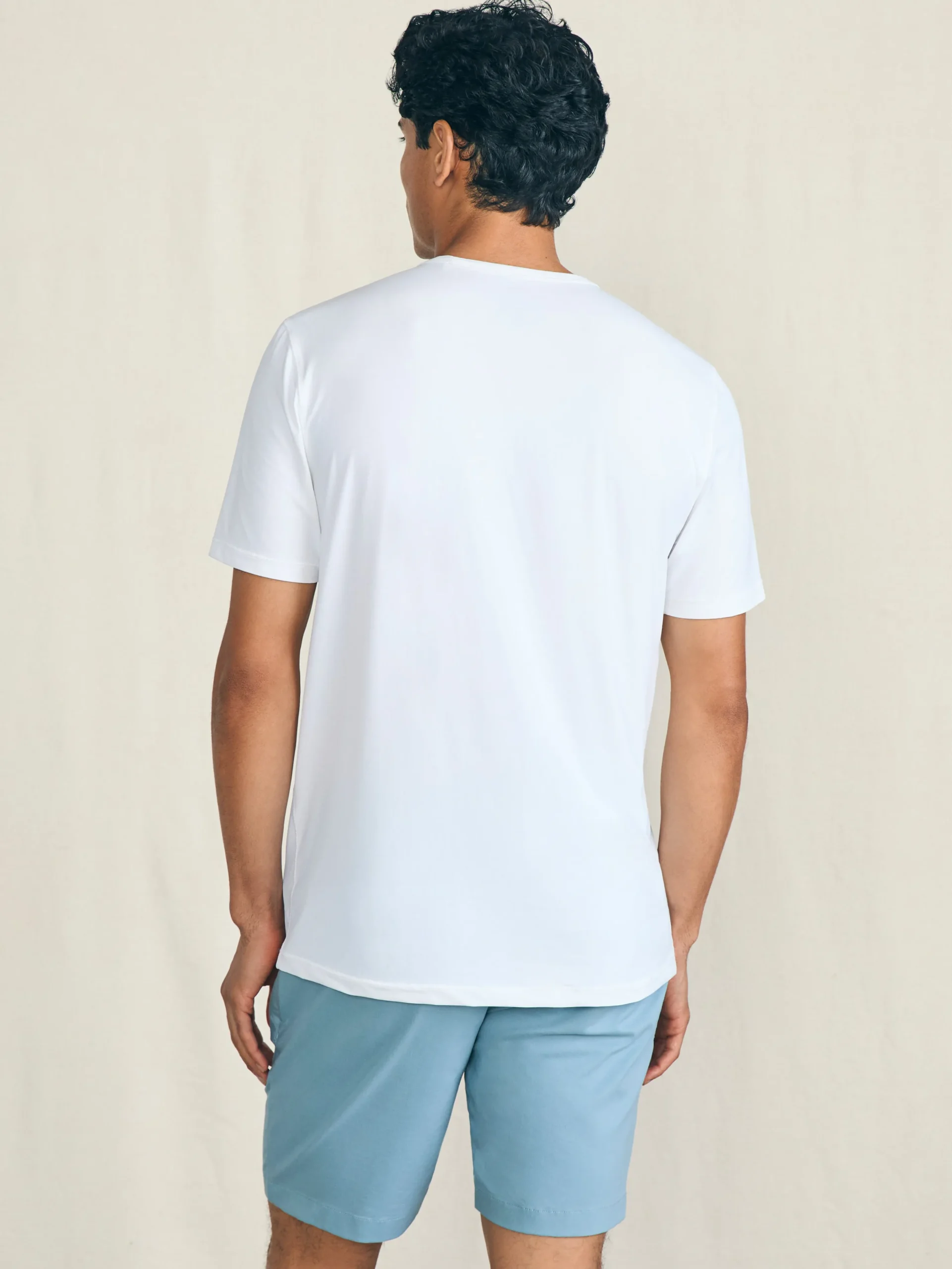T-Shirts & Henleys^Faherty Brand Shorelite Short-Sleeve Tech Tee - Pure White