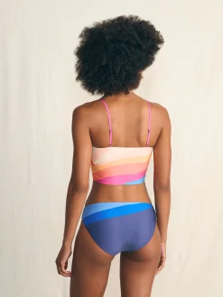 Swim^Faherty Brand Shoreside Soleil Tankini Top - Sun And Wave