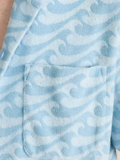 Shirts^Faherty Brand Short-Sleeve Cabana Towel Terry Shirt - Endless Peaks