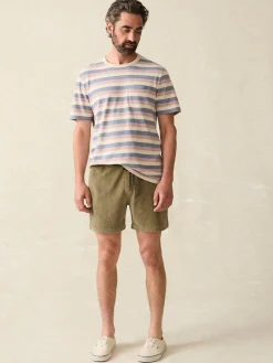 T-Shirts & Henleys^Faherty Brand Short-Sleeve Hemp Blend Tee - Autumn Beach Ombre