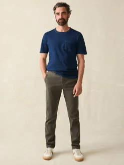 T-Shirts & Henleys^Faherty Brand Short-Sleeve Indigo Pocket Tee - Midnight Wash