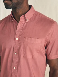 Shirts^Faherty Brand Short-Sleeve Stretch Playa Shirt - Faded Flag