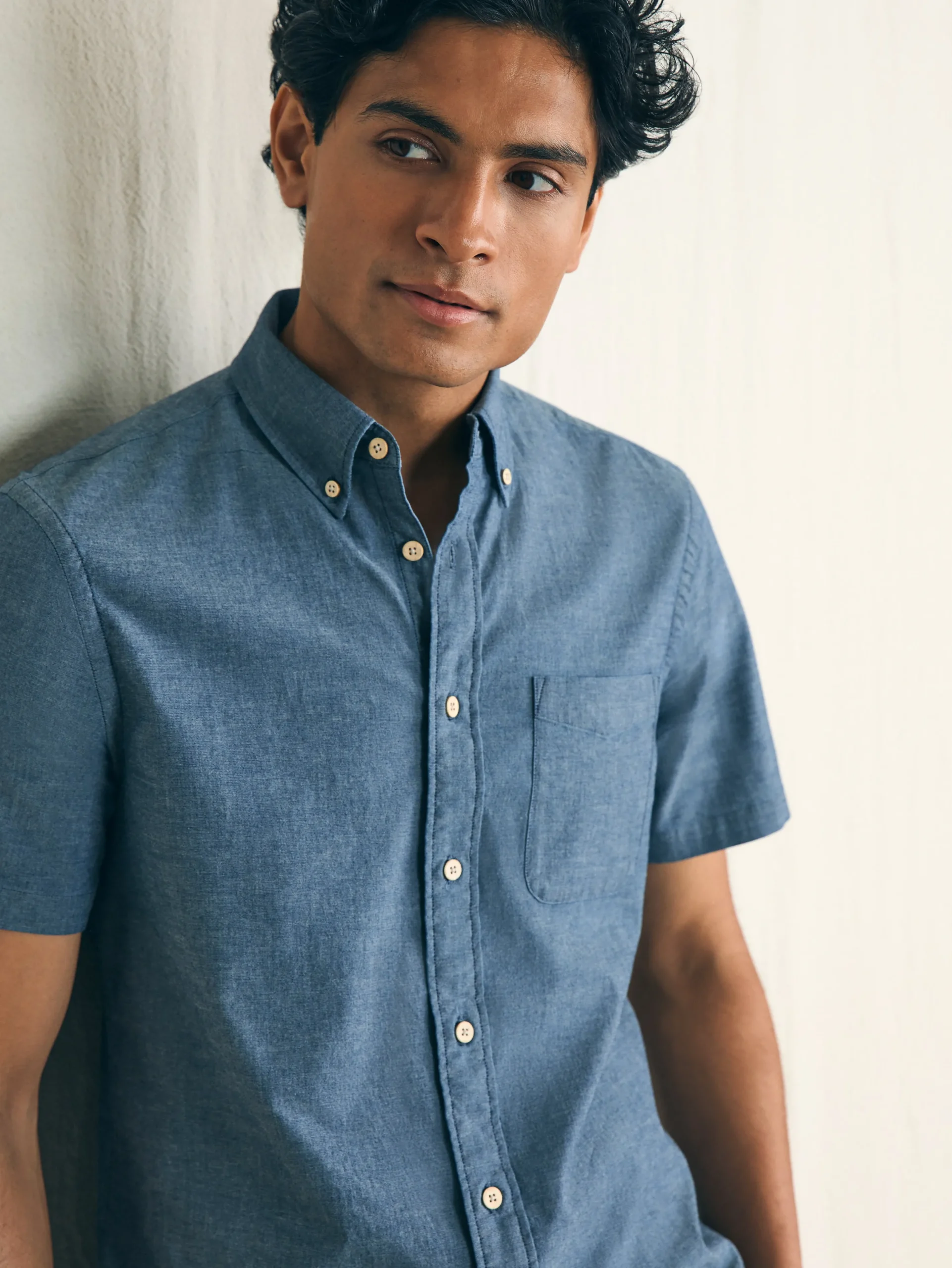 Shirts^Faherty Brand Short-Sleeve Stretch Playa Shirt - Weathered Blue