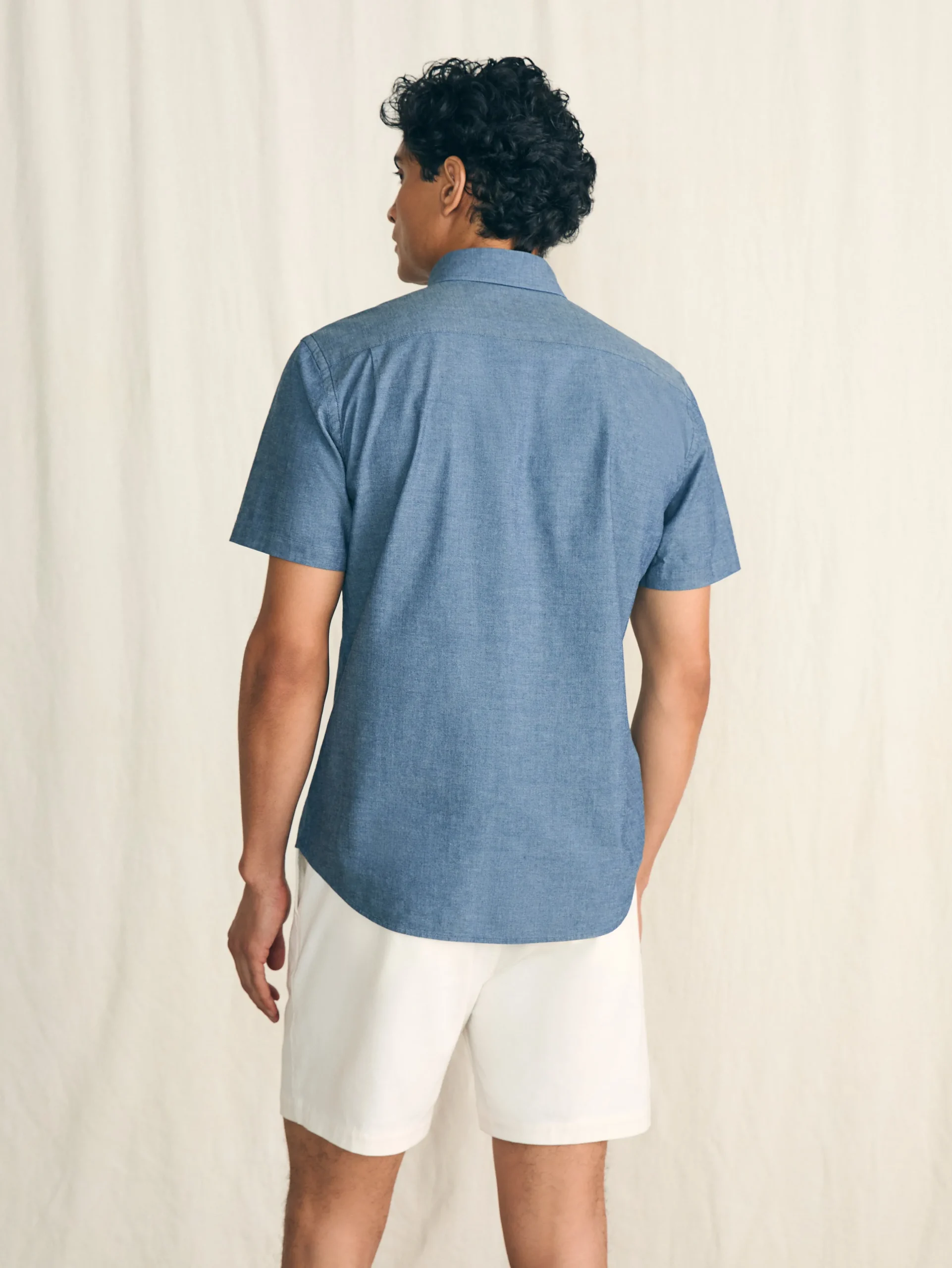 Shirts^Faherty Brand Short-Sleeve Stretch Playa Shirt (Tall) - Weathered Blue