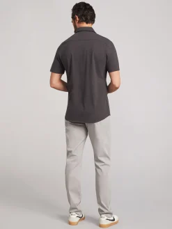 Shirts^Faherty Brand Short-Sleeve Sunwashed Knit Shirt (Tall) - Washed Black