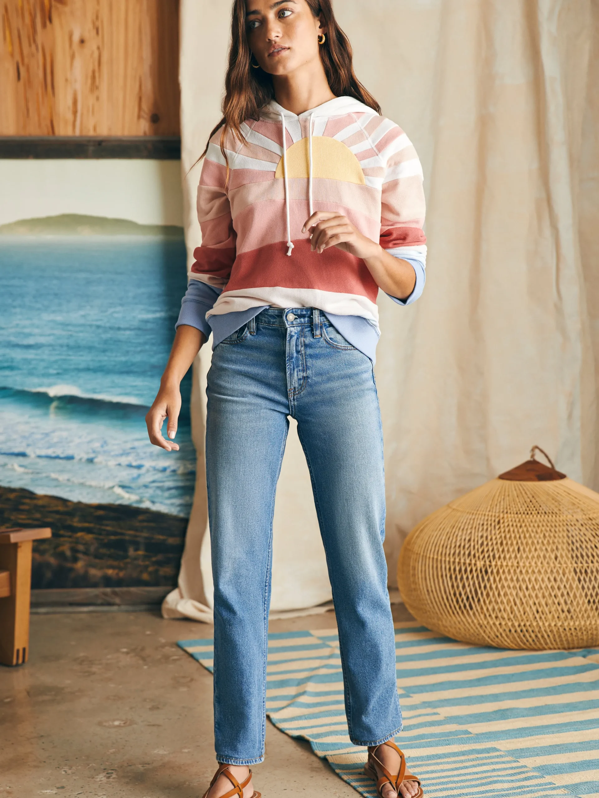 Hoodies & Sweatshirts^Faherty Brand Soleil Hoodie - Sundaze