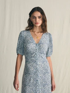 Dresses^Faherty Brand Sorrento Dress - Cream Imma Floral