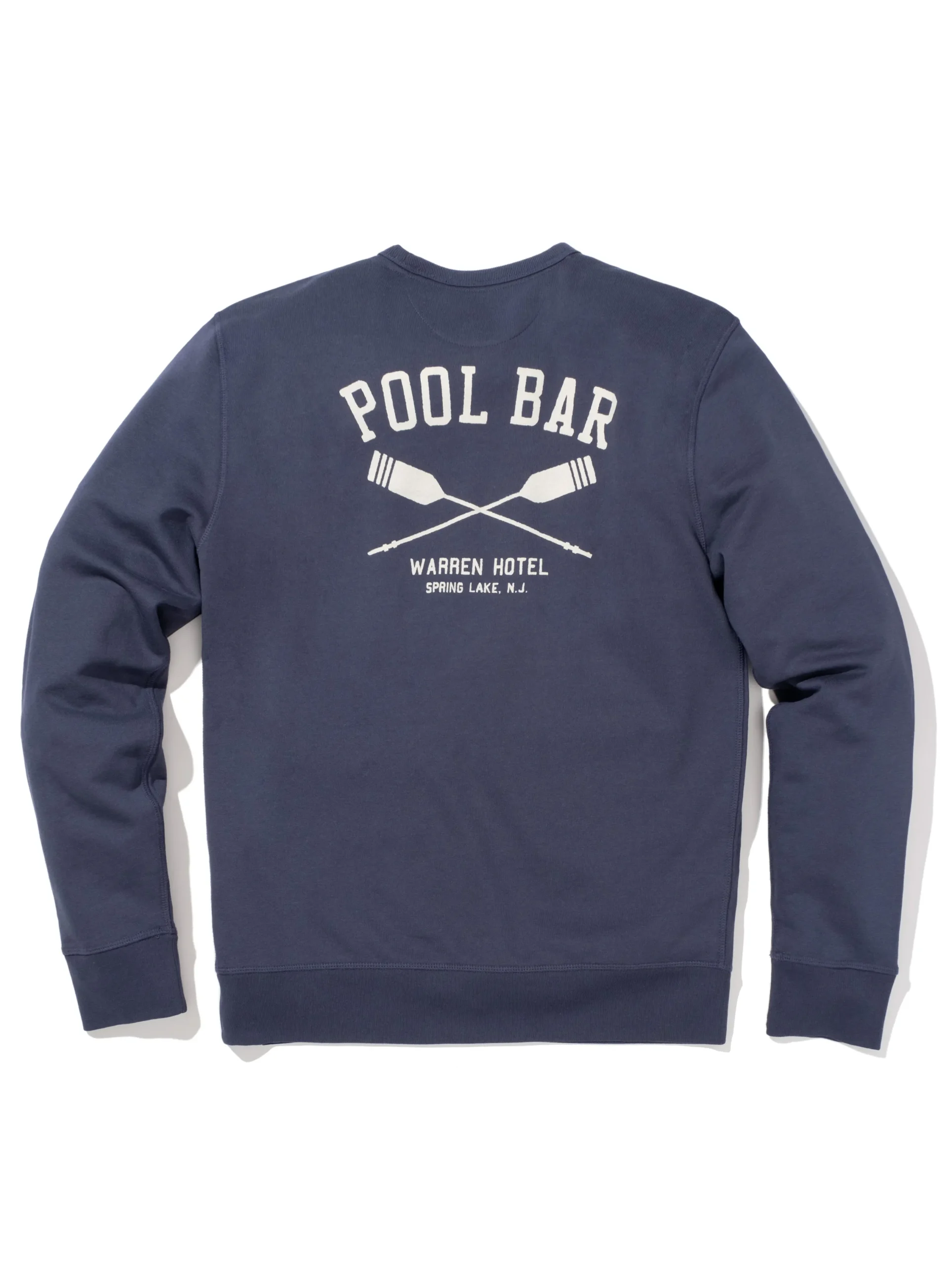 Hoodies & Sweatshirts^Faherty Brand Spring Lake Long-Sleeve Terry Pool Bar Crewneck - Dune Navy