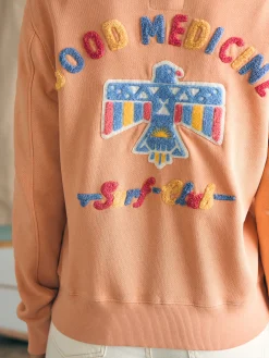 Hoodies & Sweatshirts^Faherty Brand Steven Paul Judd Good Medicine Hoodie - Orange