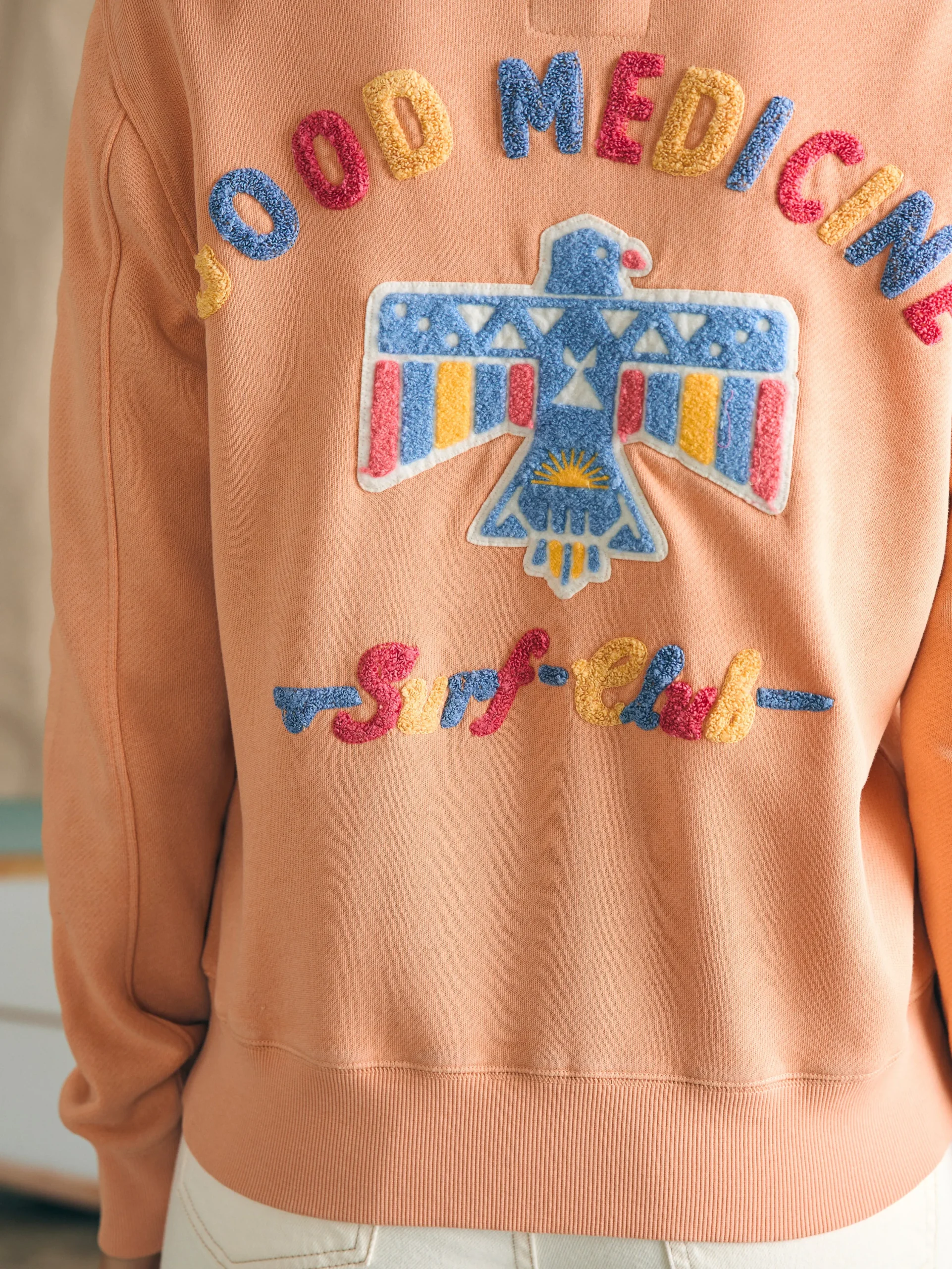 Hoodies & Sweatshirts^Faherty Brand Steven Paul Judd Good Medicine Hoodie - Orange