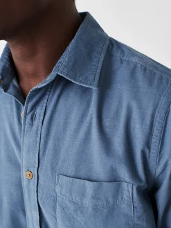 Shirts^Faherty Brand Stretch Corduroy Shirt - Deep Marine