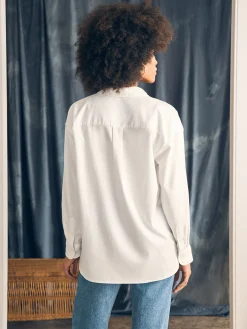 Shirts & Tops^Faherty Brand Stretch Oxford Relaxed Shirt - White