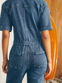 Dresses|Overalls & Jumpsuits^Faherty Brand Stretch Terry Blythe Jumpsuit - Riverton