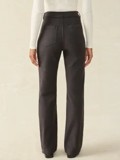 Pants^Faherty Brand Stretch Terry Patch Pocket Pant - Washed Black