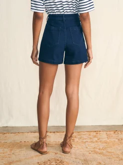 Shorts & Skirts^Faherty Brand Stretch Terry Patch Pocket Short - Clermont Wash