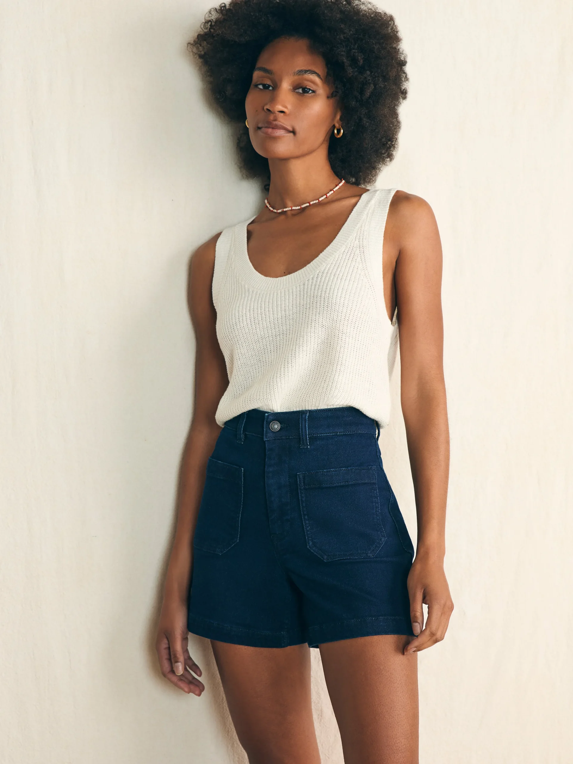 Shorts & Skirts^Faherty Brand Stretch Terry Patch Pocket Short - Clermont Wash
