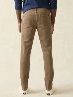 Pants^Faherty Brand Stretch Terry 5-Pocket Pant - Driftwood