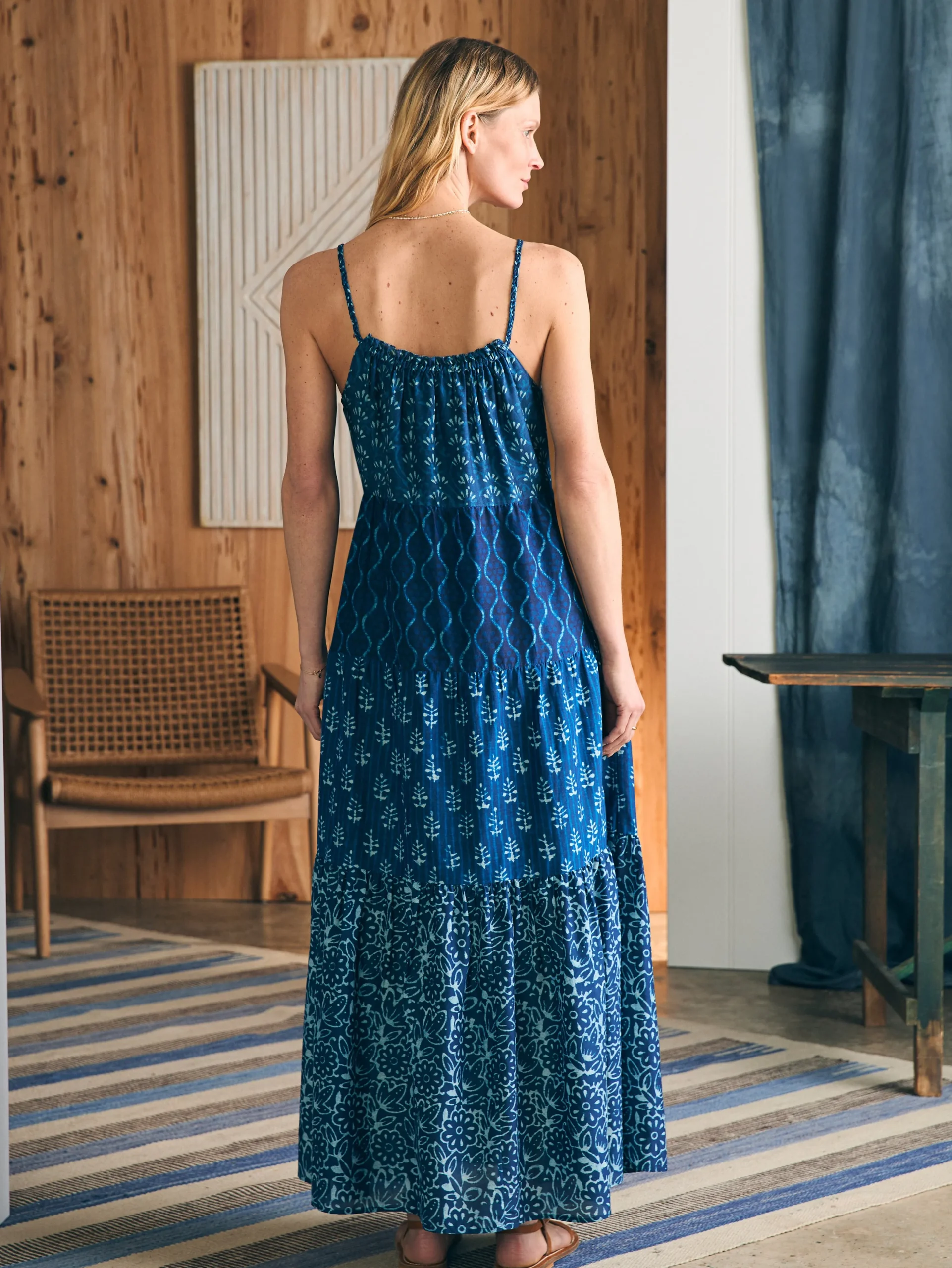 Dresses^Faherty Brand Sun Chaser Maxi Dress - Sunburst Mix Print