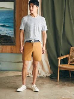 Swim^Faherty Brand Sunwashed Boardshort - Malibu Honey