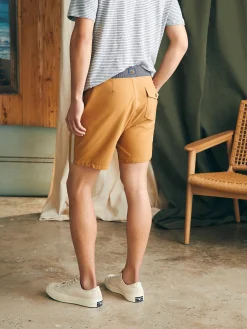 Swim^Faherty Brand Sunwashed Boardshort - Malibu Honey