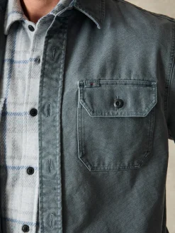 Jackets & Vests^Faherty Brand Sunwashed CPO - Petrol Blue