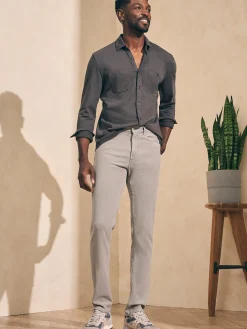Shirts^Faherty Brand Sunwashed Knit Shirt - Washed Black