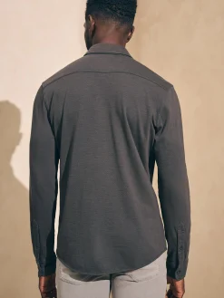 Shirts^Faherty Brand Sunwashed Knit Shirt - Washed Black