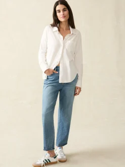 Shirts & Tops^Faherty Brand Sunwashed Knit Shirt - White