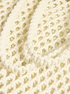 Bags^Faherty Brand Sunwashed Macrame Tote - Cream