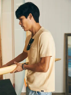 T-Shirts & Henleys^Faherty Brand Sunwashed Pocket Tee - Sunny Days