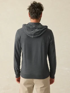 Hoodies & Sweatshirts|Lounge^Faherty Brand Sunwashed Slub Hoodie - Graphite