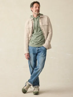 Hoodies & Sweatshirts^Faherty Brand Sunwashed Slub Hoodie (Tall) - Clover Creek