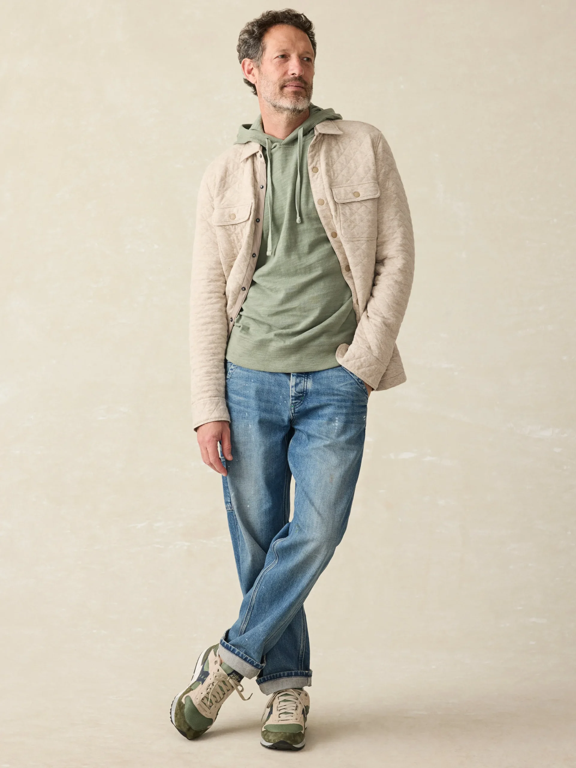 Hoodies & Sweatshirts^Faherty Brand Sunwashed Slub Hoodie (Tall) - Clover Creek