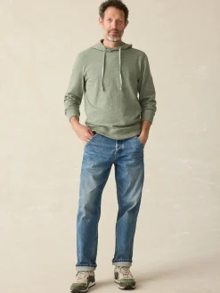 Hoodies & Sweatshirts^Faherty Brand Sunwashed Slub Hoodie (Tall) - Clover Creek