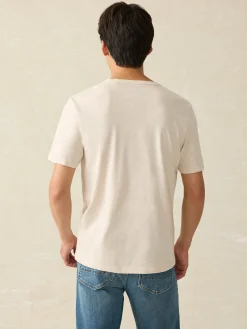 T-Shirts & Henleys^Faherty Brand Sunwashed Tee - Arctic Frost Heather