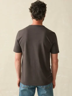 T-Shirts & Henleys^Faherty Brand Sunwashed Tee - Washed Black