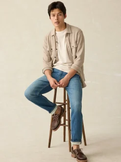 T-Shirts & Henleys^Faherty Brand Sunwashed Tee (Tall) - Arctic Frost Heather