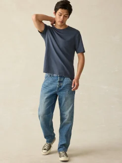 T-Shirts & Henleys^Faherty Brand Sunwashed Tee (Tall) - Dune Navy
