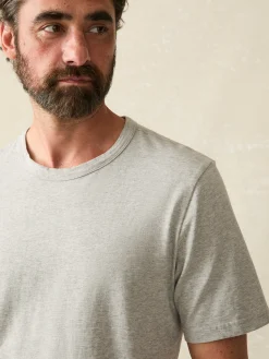 T-Shirts & Henleys^Faherty Brand Sunwashed Tee (Tall) - Heather Grey