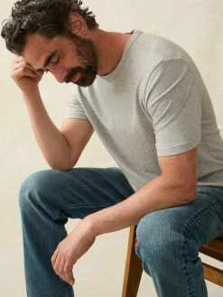 T-Shirts & Henleys^Faherty Brand Sunwashed Tee (Tall) - Heather Grey