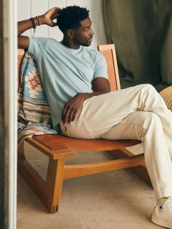 T-Shirts & Henleys^Faherty Brand Sunwashed Tee (Tall) - Hull Teal