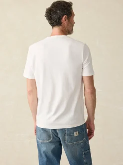 T-Shirts & Henleys^Faherty Brand Sunwashed Tee (Tall) - White