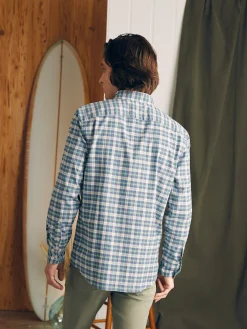 Shirts^Faherty Brand Supima Oxford Shirt - Woodhill Plaid